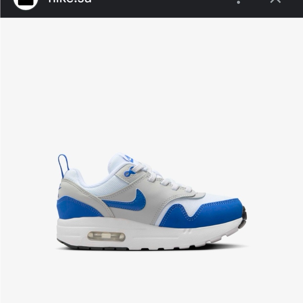 Nike Kids Blue and White Sneakers